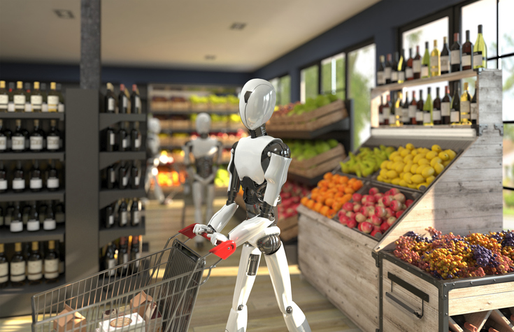 Künstliche Intelligenz beim einkaufen