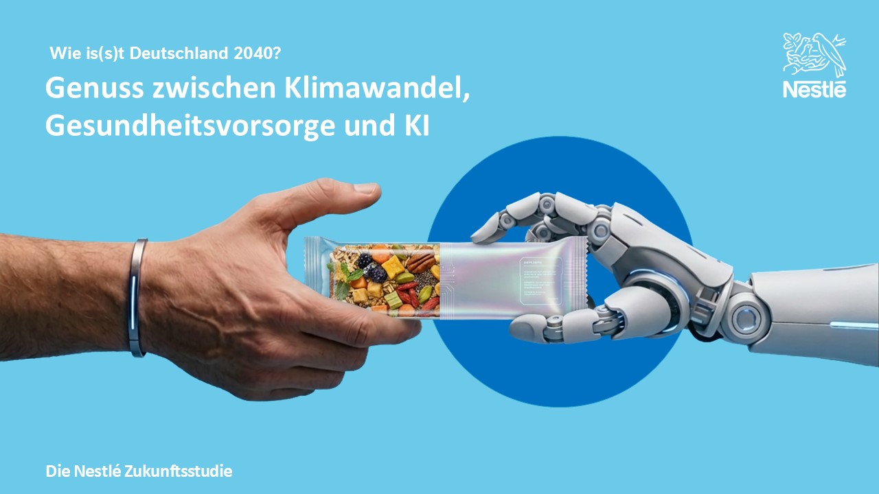 Nestlé-Studie: Klimawandel, Gesundheit und KI verändern Deutschlands Essgewohnheiten bis 2040