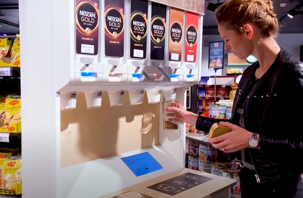 Nestlé verkauft ohne Verpackungen
