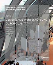 Fortschrittsbericht Nestlé Deutschland 2013