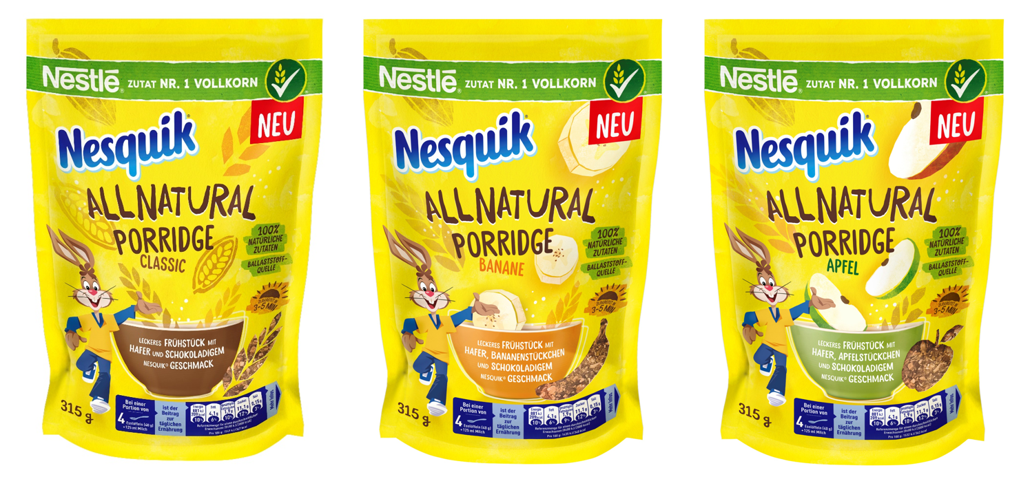 NESQUIK All Natural Porridge