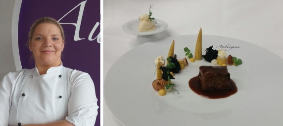 Marina Amann arbeitet im Hotel Vier Jahreszeiten in Starnberg.  Bildrechte: Nestlé Deutschland AG