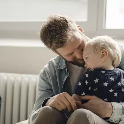 Vater und Kind