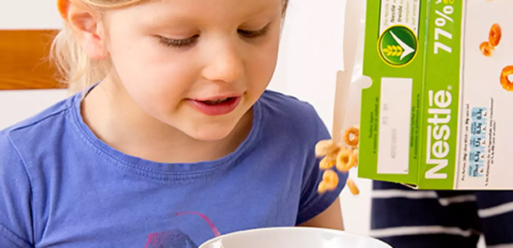 Servierte Cheerios