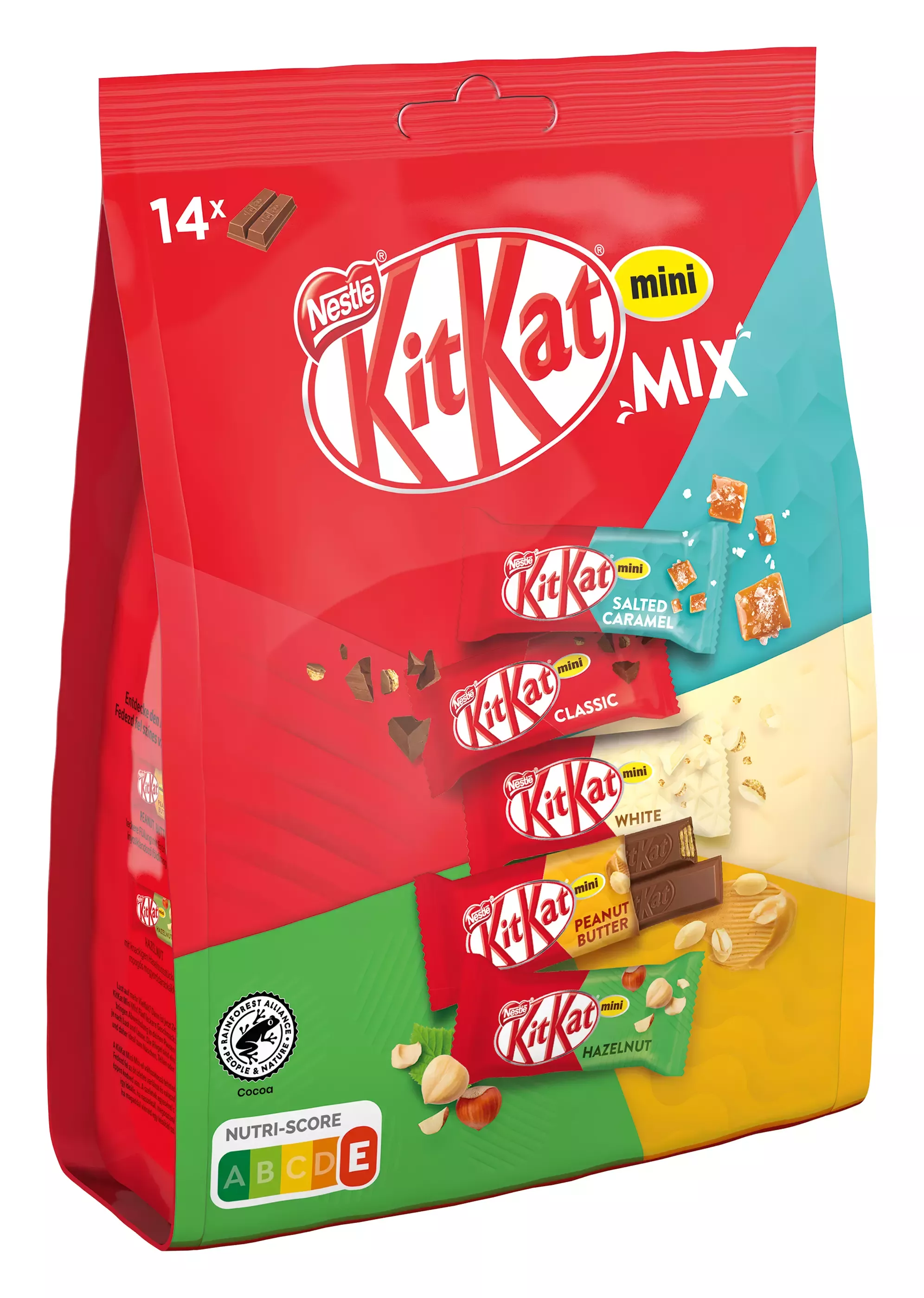 Eine Standbeutel KitKat Mini Mix