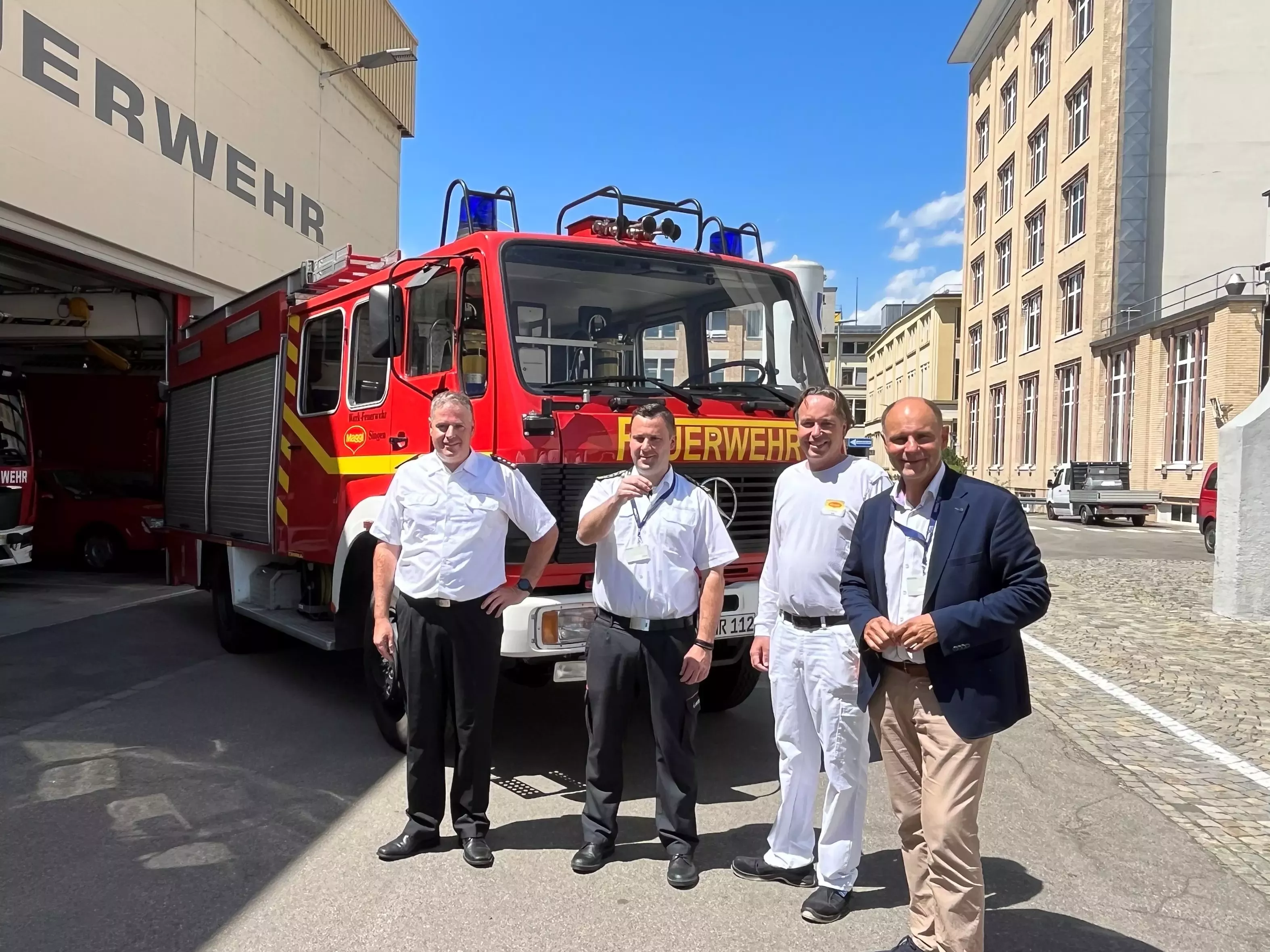 Übergabe Löschgruppenfahrzeug