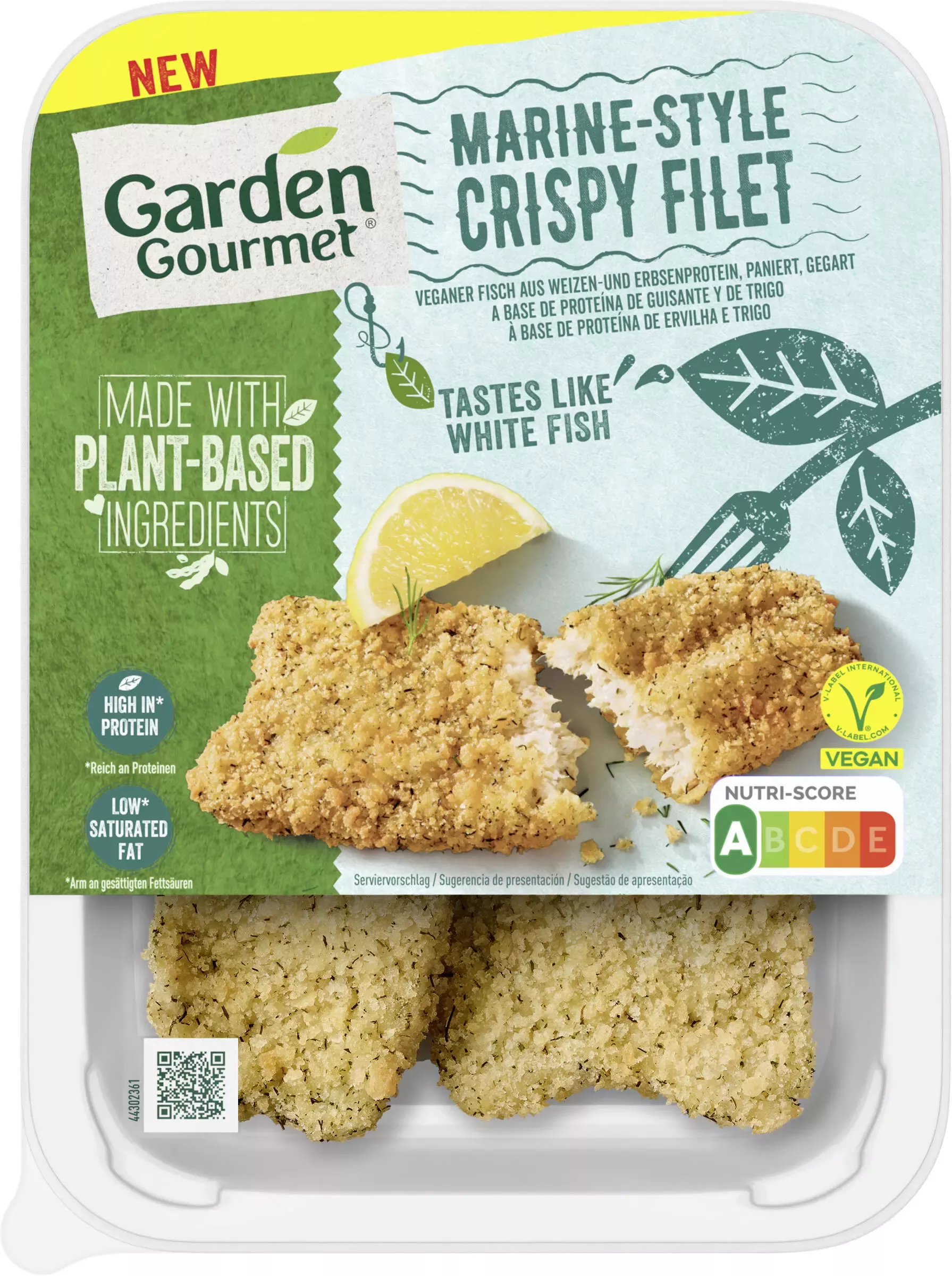 Garden Gourmet Marine Style Crispy Filet