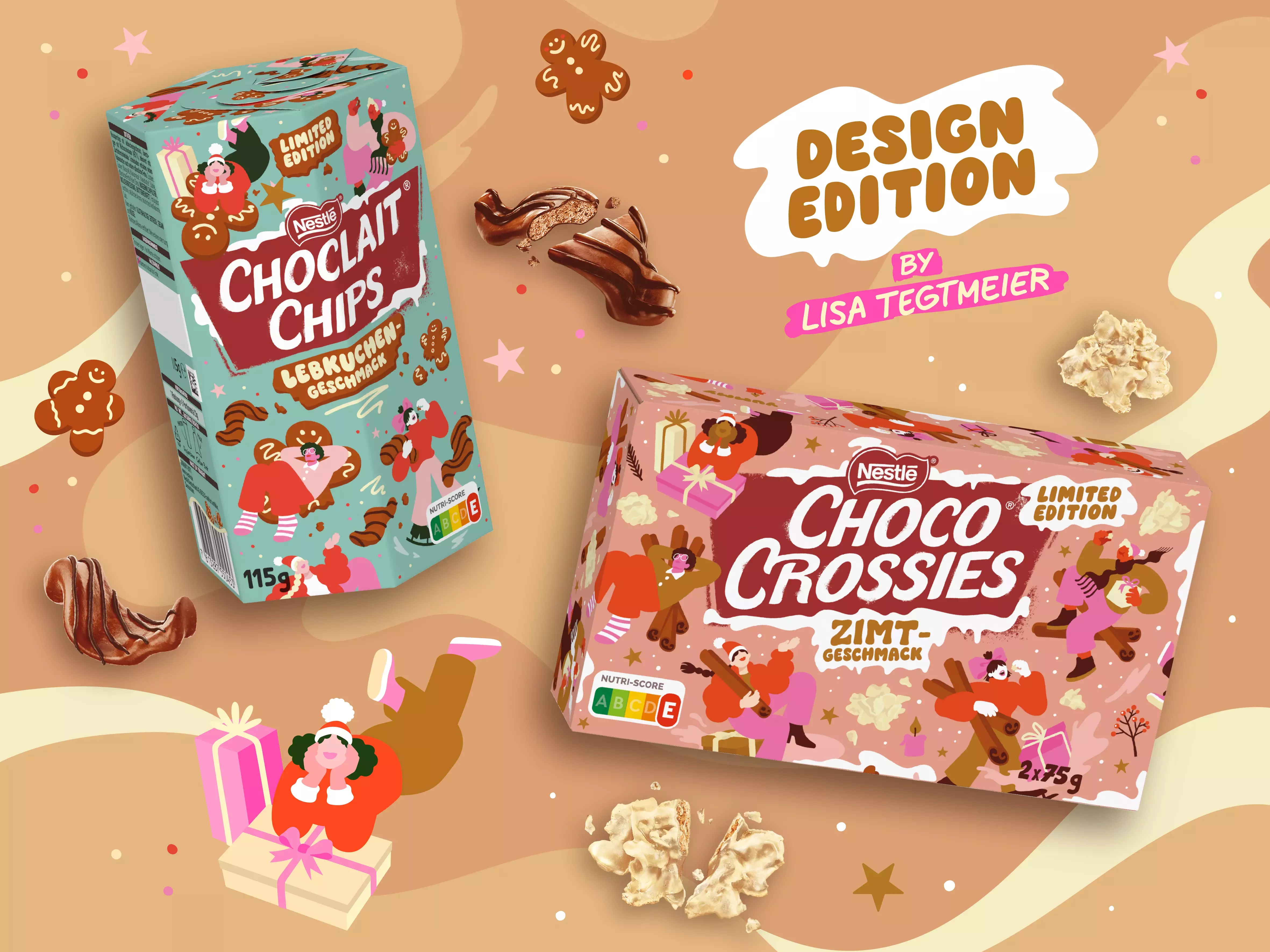 Choco Crossies und Choclait Chips in einer Limited Edition