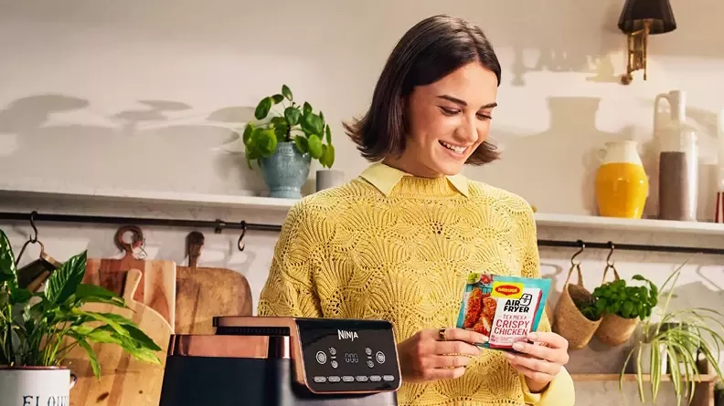 woman cooking
