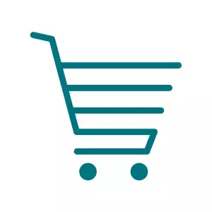 Shopping trolley icon
