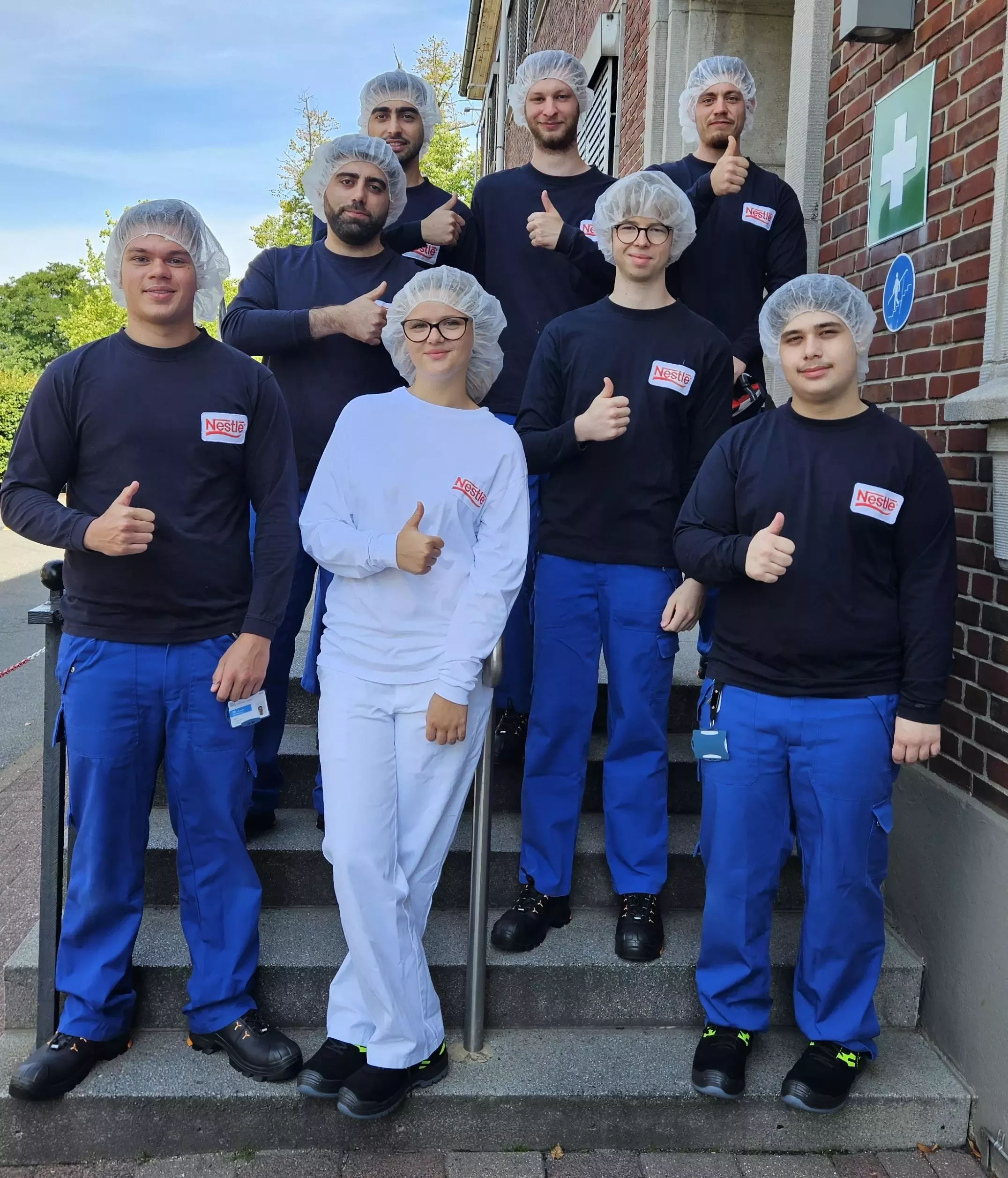 Neuer Ausbildungs-Jahrgang 2026 im Nestlé Chocoladenwerk Hamburg