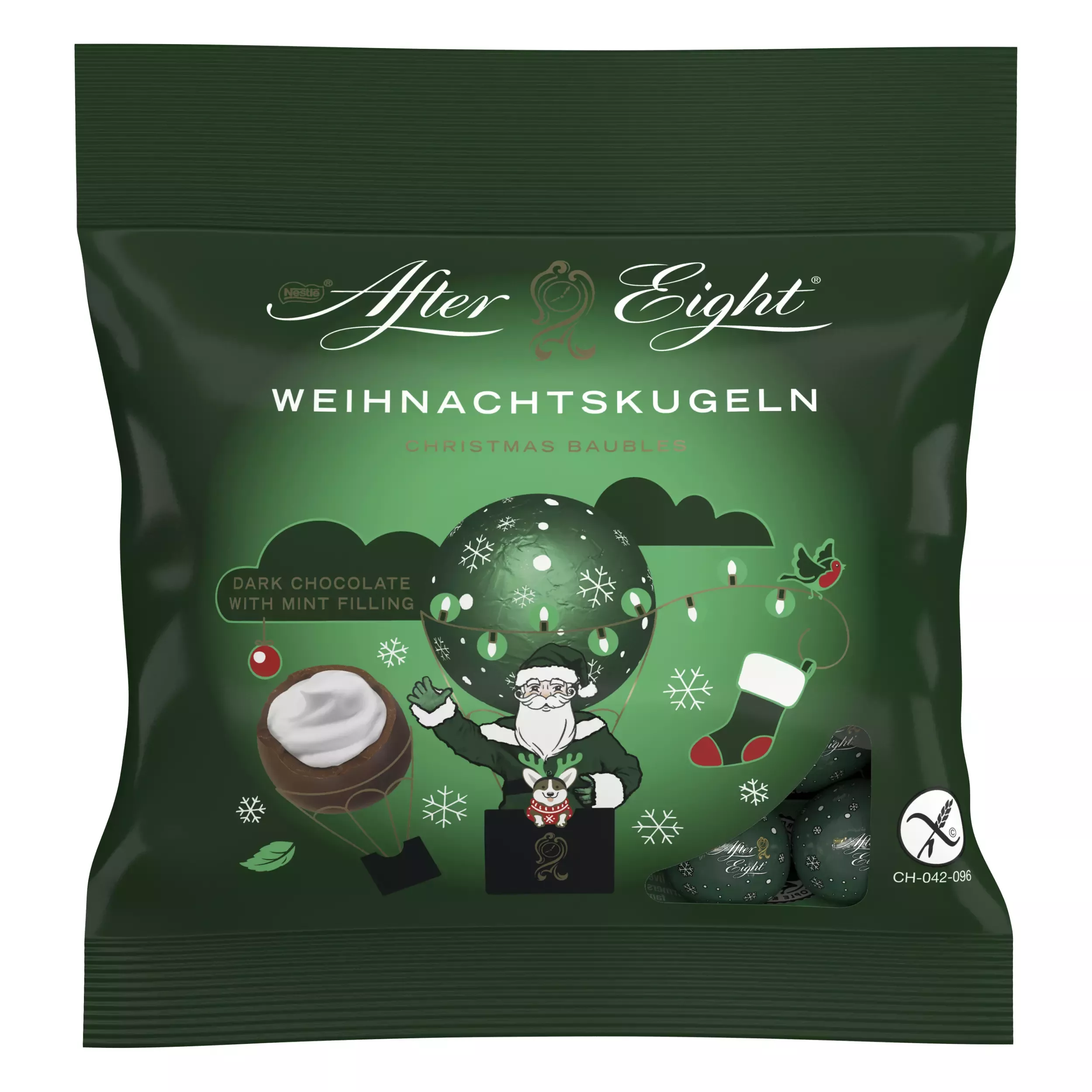 After Eight Weihnachtskugeln