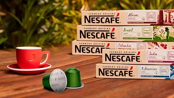 Sortiment Nescafe Farmers Origins