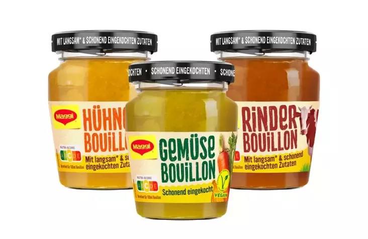 Die drei Sorten der neuen Bouillons