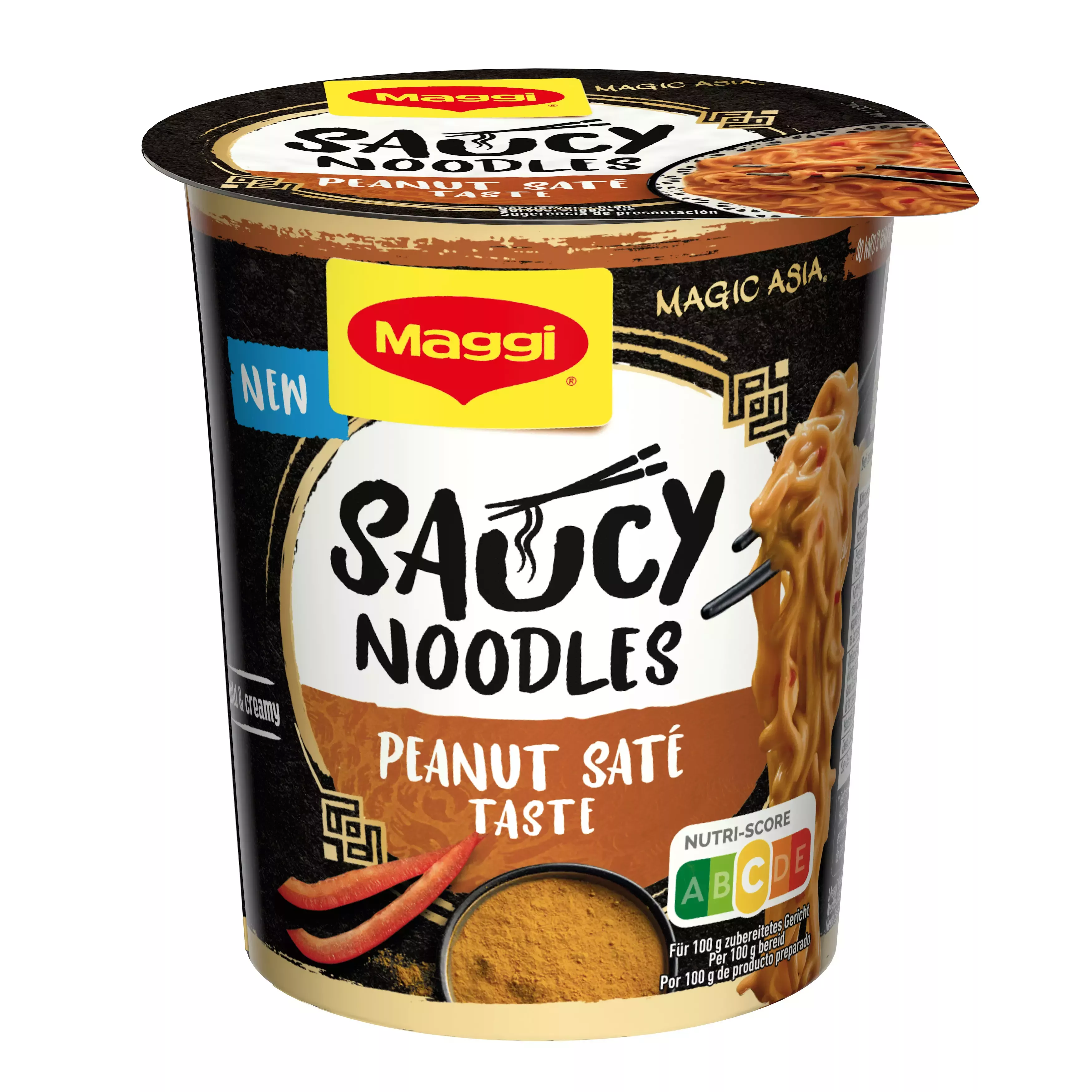 Maggi Saucy Noodles: Peanut Sate Taste