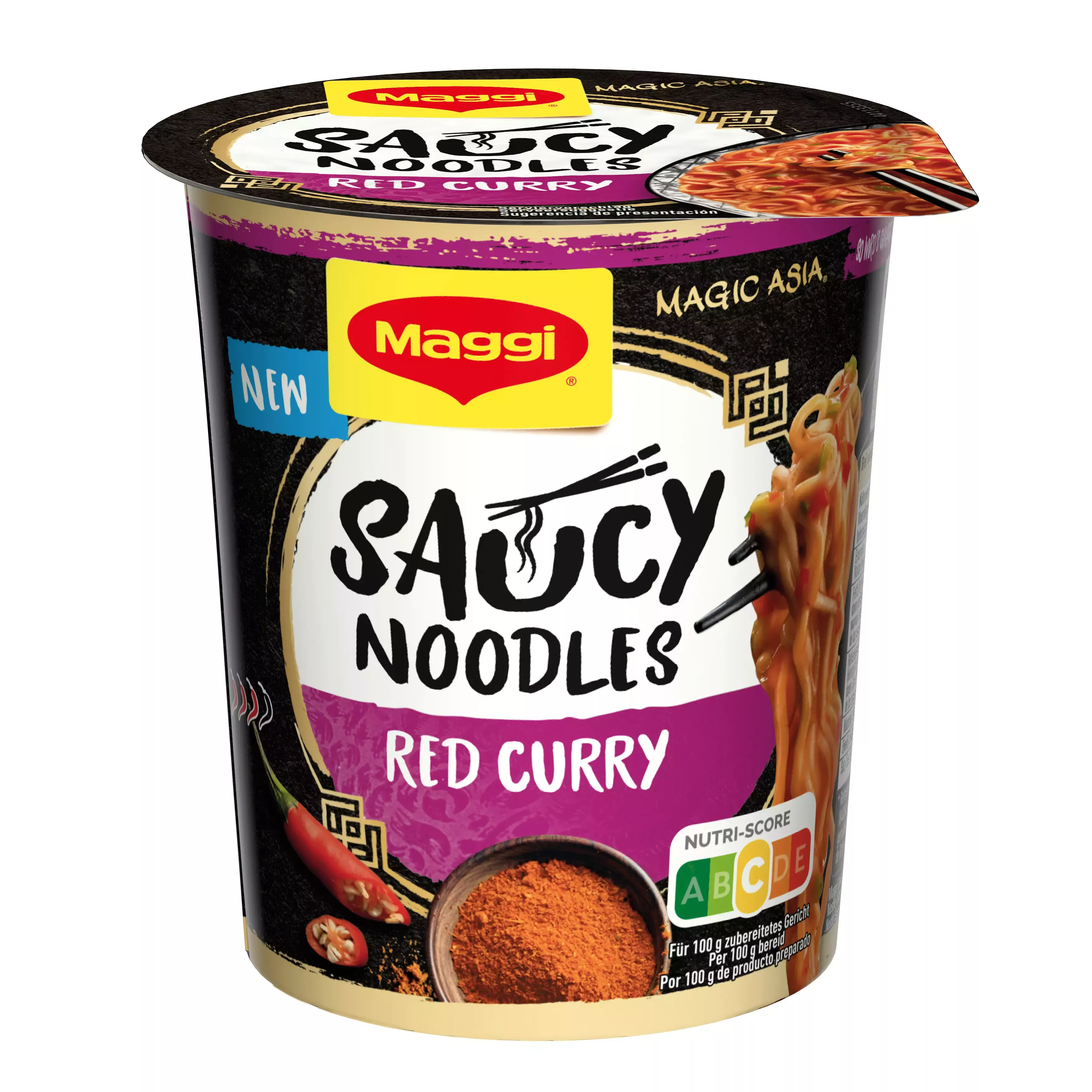 Maggi Saucy Noodles: Red Curry