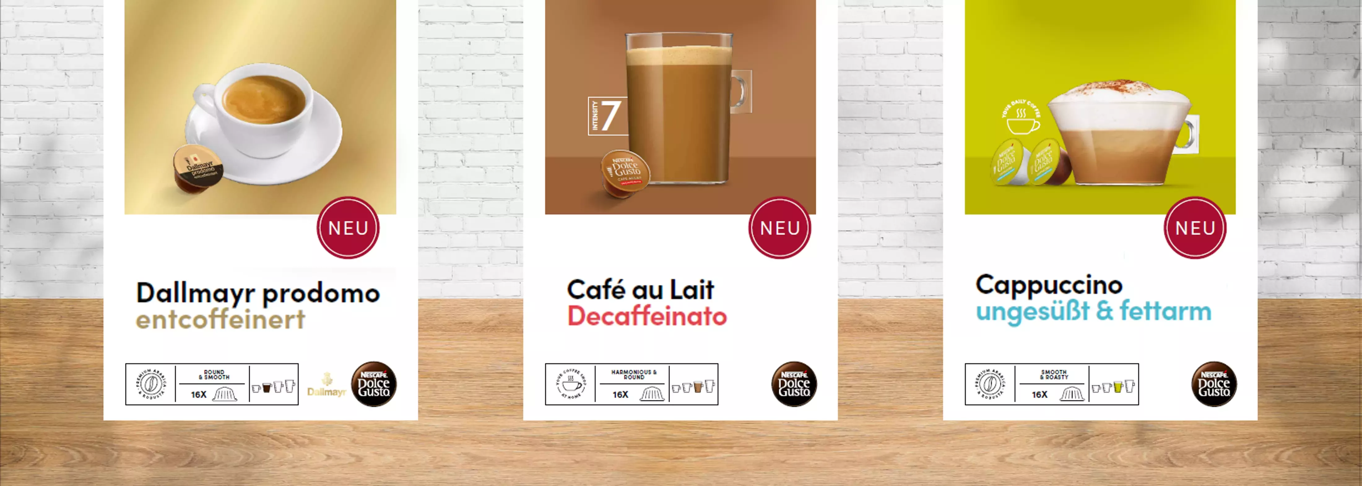 NESCAFÈ Dolce Gusto Neuheiten