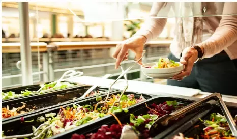 Salatbar Neu