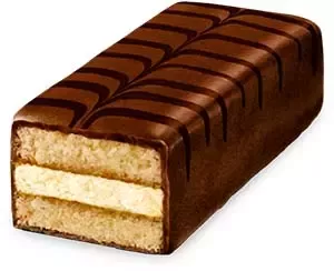 Angeschnittener YES Torty Tiramisu Riegel