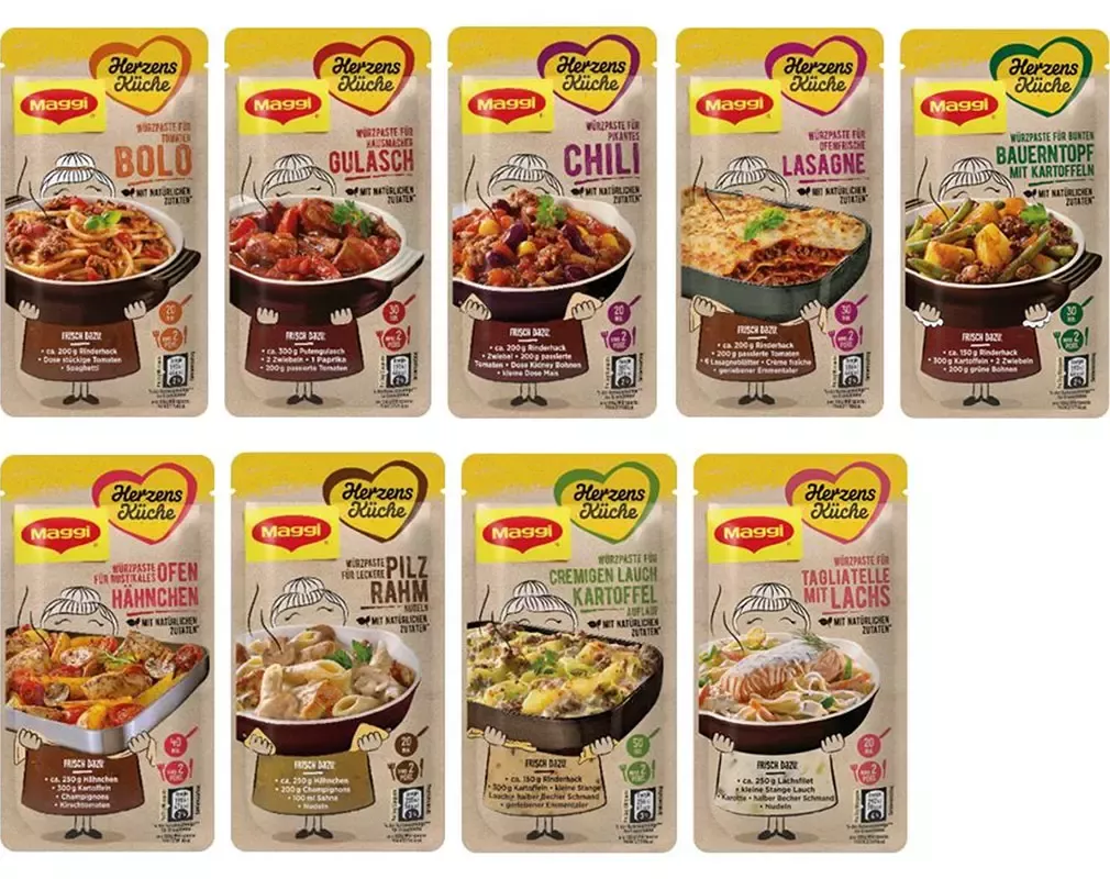 Übersicht aller Produkte von Maggi Herzensküche