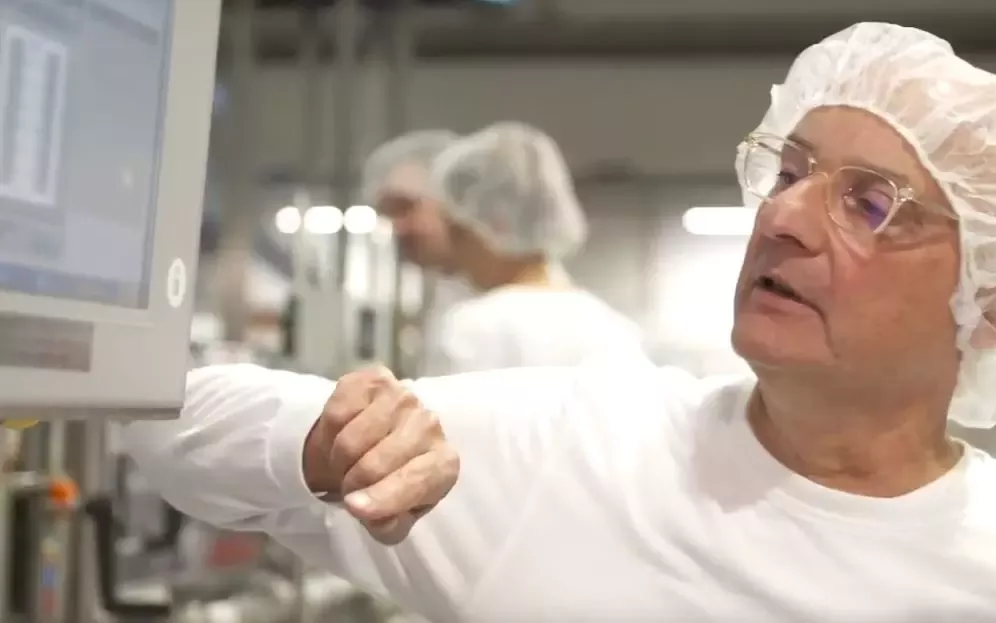 Mitarbeiter in der Produktion
